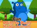 Spel Fun Point to Point Happy Animals