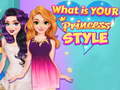 Spel What Is Your Princess Style