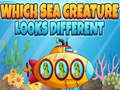Spel Which Sea Creature Looks Different