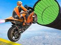Spel Motorcycle Stunts Drive