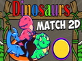 Spel Match 2D Dinosaurs