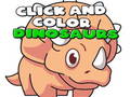 Spel Click And Color Dinosaurs