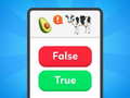 Spel True False - Quiz