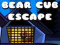 Spel Bear Cub Escape