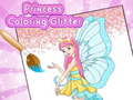 Spel Princess Coloring Glitter