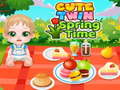 Spel Cute Twin Spring Time