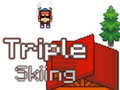 Spel Triple Skiing 2D