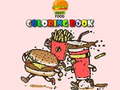 Spel Fast Food Coloring Book