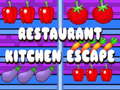 Spel Restaurant Kitchen Escape
