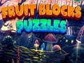 Spel Fruit blocks puzzles