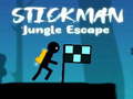 Spel Stickman Jungle Escape