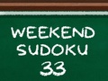 Spel Weekend Sudoku 33