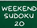 Spel Weekend Sudoku 20