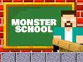 Spel Monster School: Roller Coaster & Parkour