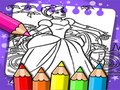 Spel Cinderella Color Book