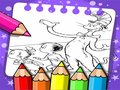 Spel Cat In The Hat Coloring Book