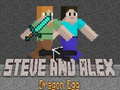Spel Steve and Alex Dragon Egg