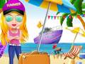 Spel Girl Summer Vacation Beach