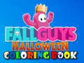 Spel Fall Guys Halloween Coloring Book