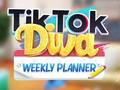 Spel TikTok Diva Weekly Planner