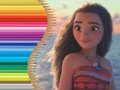 Spel Coloring Book for Moana
