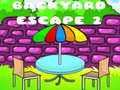 Spel Backyard Escape 2