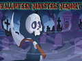 Spel Halloween Monsters Memory