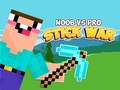 Spel Noob vs Pro Stick War