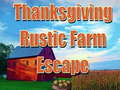 Spel Thanksgiving Rustic Farm Escape