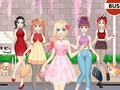Spel Anime Girls Dress Up Game