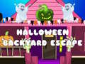 Spel Halloween Backyard Escape