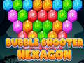 Spel Bubble Shooter Hexagon
