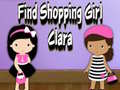 Spel Find Shopping Girl Clara