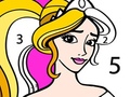 Spel Princess Coloring By Number