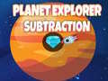 Spel Planet Explorer Subtraction