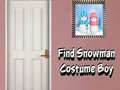 Spel Find Snowman Costume Boy