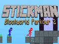 Spel Stickman Blockworld Parkour 2