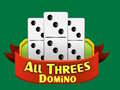 Spel All Threes Domino