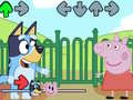 Spel FNF: Bluey VS Peppa Pig
