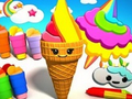 Spel Coloring Book: Ice Cream