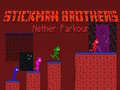 Spel Stickman Brothers Nether Parkour