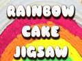 Spel Rainbow Cake Jigsaw