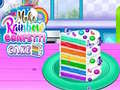 Spel Make Rainbow Confetti Cake