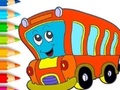 Spel Coloring Book: Bus