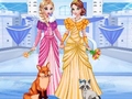 Spel Elsa & Anna's Icy Dress Up