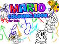 Spel Mario Coloring Book for kids