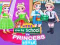 Spel Little Girls School vs Princess Style