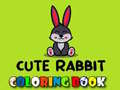Spel Cute Rabbit Coloring Book 