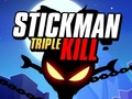 Spel Stickman Triple Kill