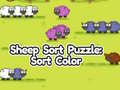 Spel Sheep Sort Puzzle: Sort Color